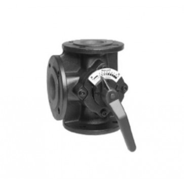 3-х ходовой поворотный клапан Honeywell DR40GFLA DN40