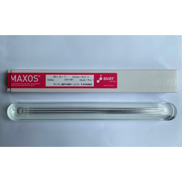 Скло боросилікатне рифлене MAXOS 250*34*17 (DIN 7081)