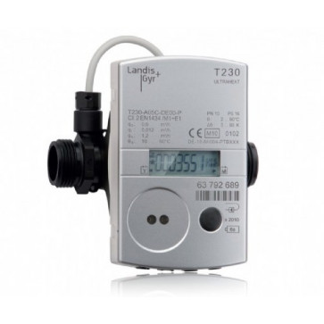 Ультразвуковий квартирний лічильник тепла Landis+Gyr Ultraheat T230 DN15 (нар-нар)