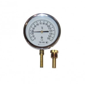 Термометр біметалічний радіальний ТБ 100-100