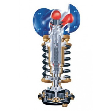 Pressure reducing valve ARI-PREDU DN65 with DMA400 actuator (0.2 - 0.6 bar)