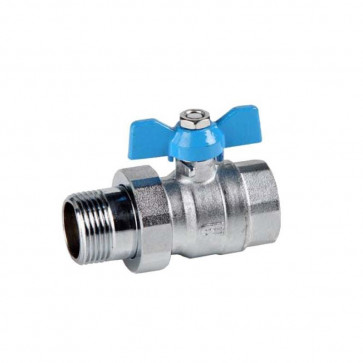 Threaded ball valve for water with an American GENEBRE 3046 DN32