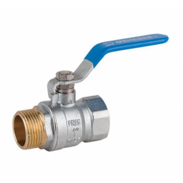 Threaded ball valve for water GENEBRE 3034 DN15-DN50 (vn-nar)