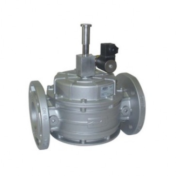 Solenoid valve gas flange MADAS M16/RM NA DN 100 (manual cocking)