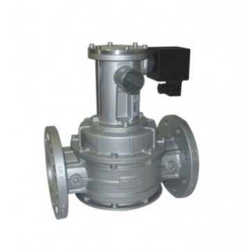 Flanged solenoid valve MADAS M16/RM NC DN 100 (manual cocking)