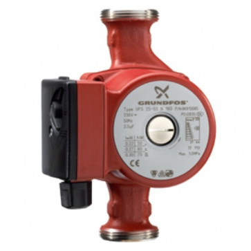 Circulating pump for the DHW system (drinking water) Grundfos UPS 25-60N