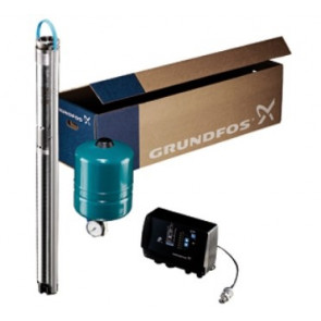 Constant pressure kit with Grundfos SQE deep-well pump