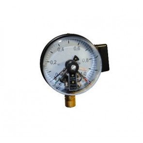 Electrocontact pressure gauge Ø 100 mm (-100 kPa - 160 kPa, 10 MPa - 25 MPa)