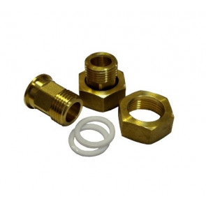Set of connecting fittings 1 1/2"x2"